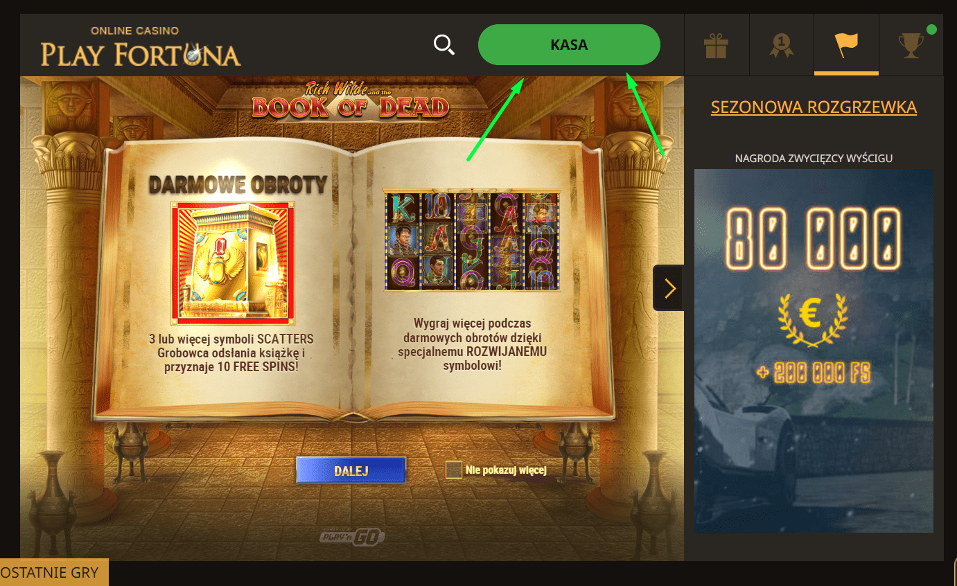 Play Fortuna Automaty do gry w kasynie Play Fortuna